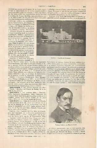 LAMINA ESPASA 24821: Castillo de Kylemore en Galway