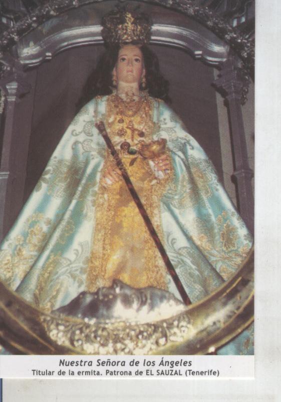 Postal 011666: Virgen Ntra Sra de los Angeles, patrona de El Sauzal,Tenerife