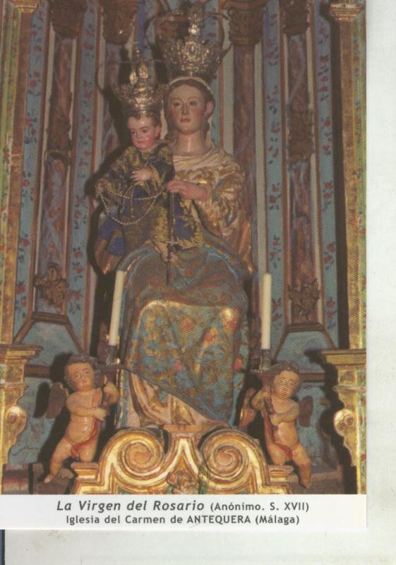 Postal 011686: Virgen Ntra Sra del Rosario, Antequera, Malaga