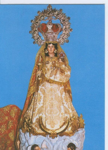 Postal 012802: Virgen Nuestra Señora de la Antigua, patrona de Guadalajara