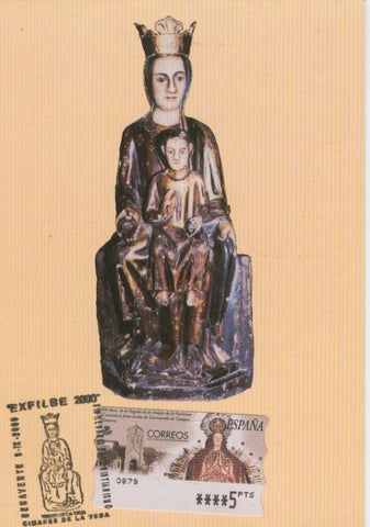 Postal 012882: Virgen de la Vega (Santuario de Cimanes de la Vega)