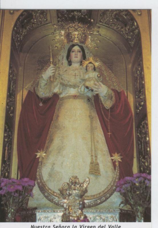 Postal 013613: Virgen Nuestra Señora del Valle