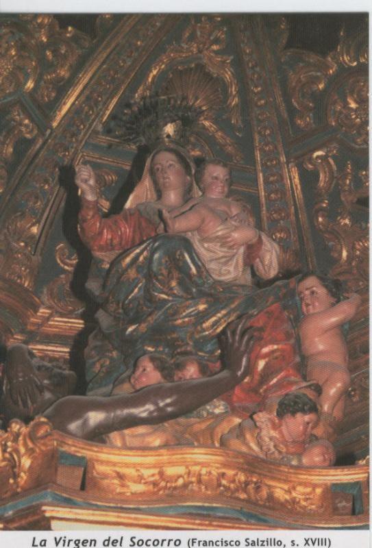 Postal 013819: Virgen del Socorro (Francisco Salzillo)