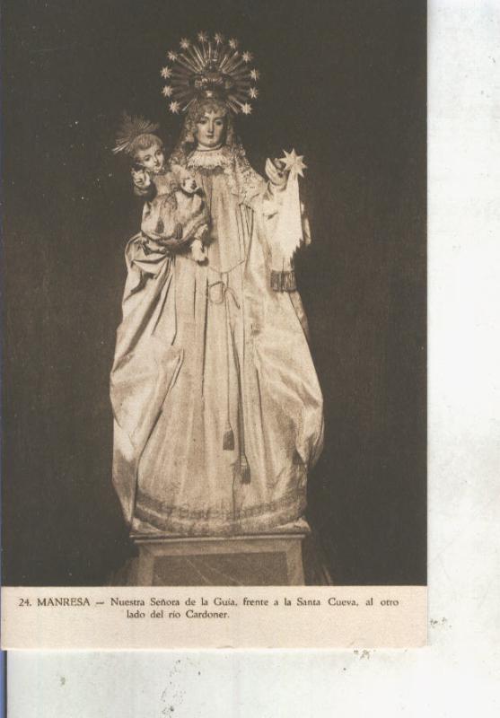 Postal 013987: Virgen Nuestra Señora de la Guia, Manresa