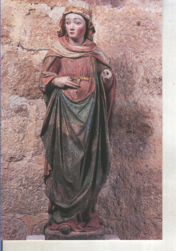 Postal 015096: Virgen Maria Anunciada, principio siglo XIV, anonima