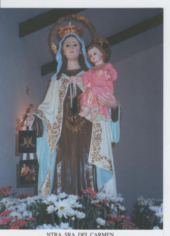 Postal 015493: Virgen Nuestra Señora del Carmen