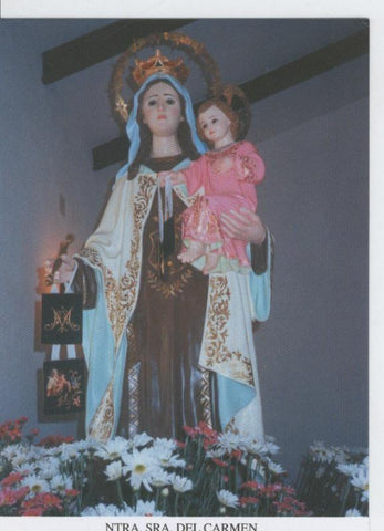 Postal 015493: Virgen Nuestra Señora del Carmen