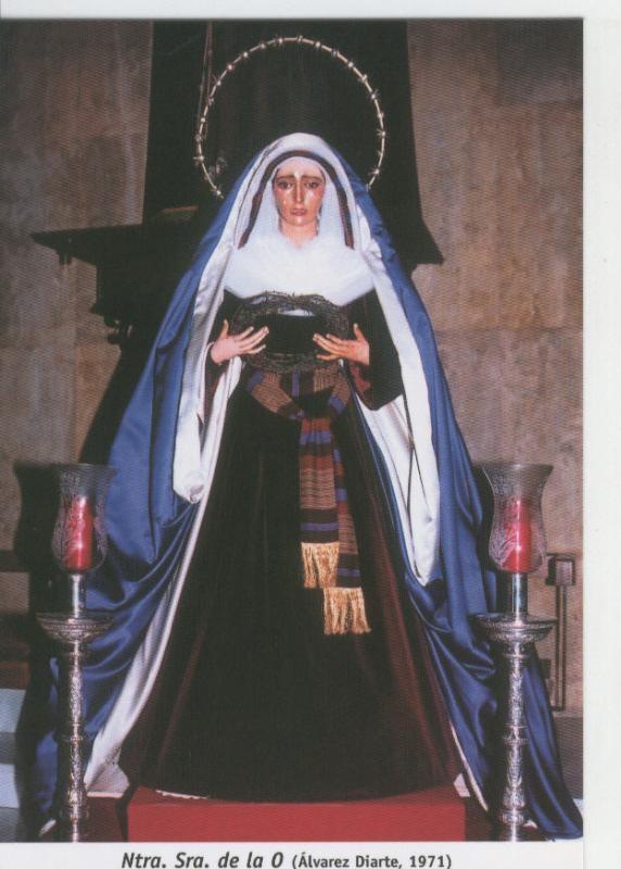 Postal 015533: Virgen Nuestra Señora de la O (Alvarez Diarte)