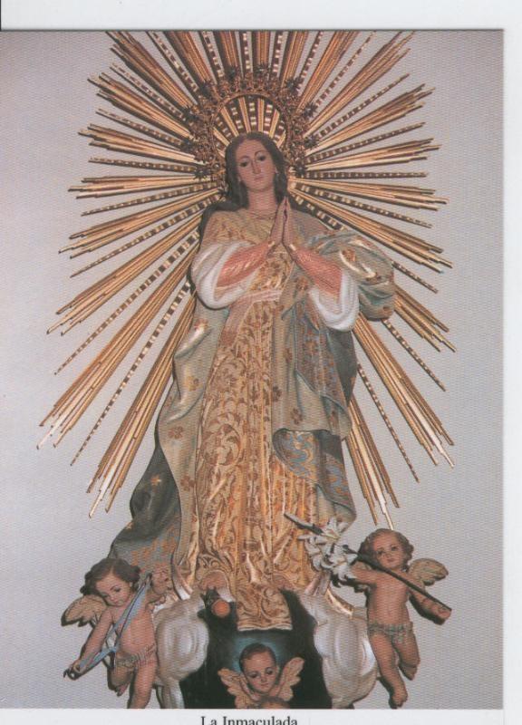 Postal 015582: Virgen La Inmaculada