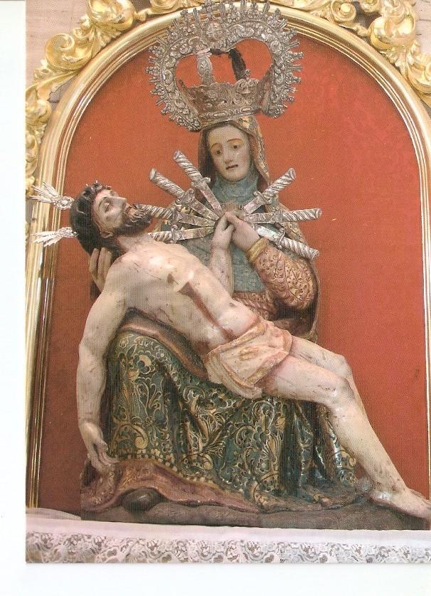 Postal 031408 : Virgen Dolorosa Cofradia California. Cartagena