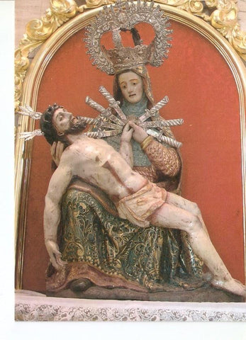 Postal 031408 : Virgen Dolorosa Cofradia California. Cartagena