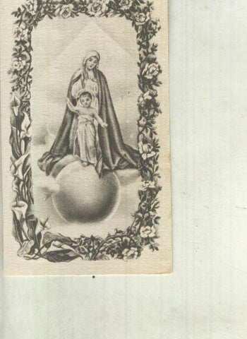 Estampa: De la imitacion de La Santisima Virgen, la humildad de Maria 