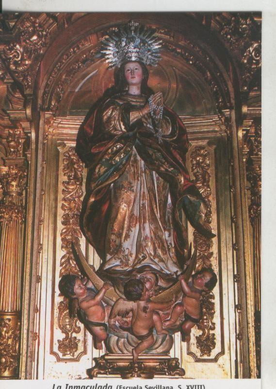 Postal 009751: Virgen La Inmaculada, iglesia del Hospital de Mujeres de Cadiz