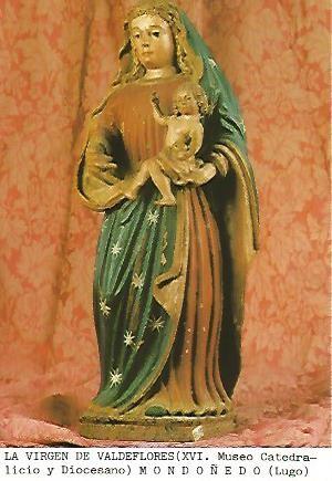 Postal 53657: LA VIRGEN DE VLADEFLORES. Mondoñedo Lugo