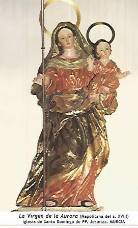 POSTAL 54040: Virgen de la Aurora. Murcia