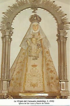 POSTAL 54360: Virgen del Consuelo (siglo XVII). Toledo
