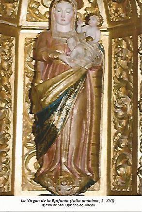 POSTAL 54362: Virgen de la Epifania (siglo XVI). Toledo