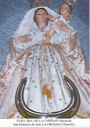 POSTAL 54499: Virgen de la Caridad. La Orotava Tenerife