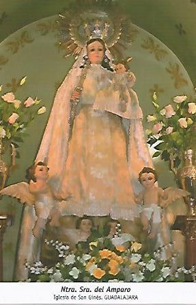 POSTAL 54758: Virgen del Amparo. Guadalajara