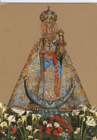 Postal 012850: Virgen Nuestra Señora de la Fuensanta, patrona de Murcia