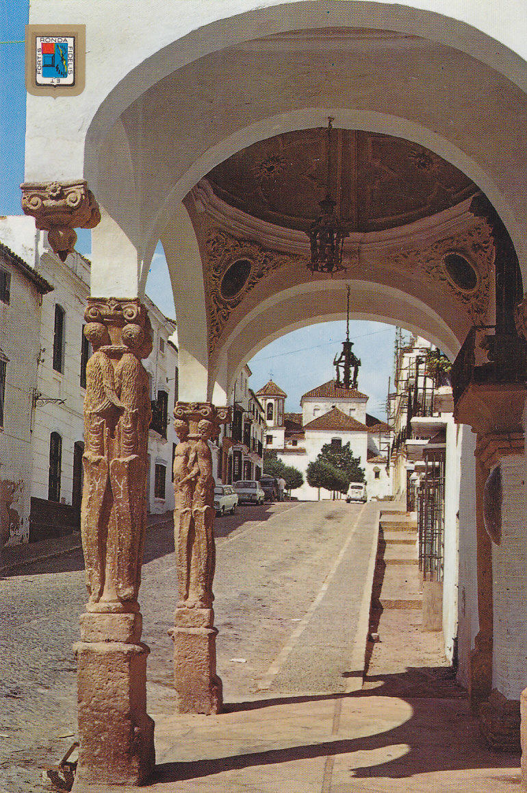 Postal 61735 : Ronda (Malaga). Templete de la Virgen de los Dolores
