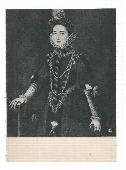 El Museo del Prado, laminas 33 y 34: Doña Catalina Micale (Sanchez Coello) y San Luis ante la Virgen (Claudio Coello)