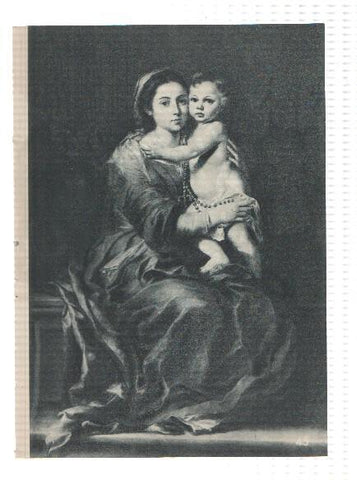 El Museo del Prado, laminas 45 y 46: La Virgen con el niño (Murillo) y La rendicion de Breda (Velazquez)