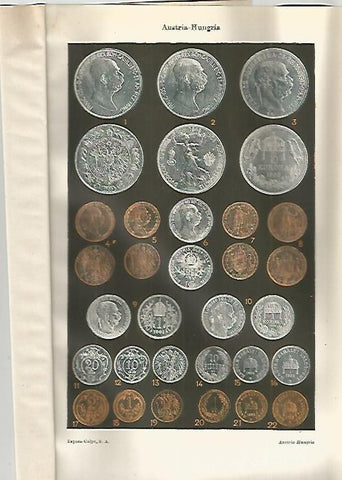 LAMINA ESPASA 13003: Monedas de Austria-Hungria