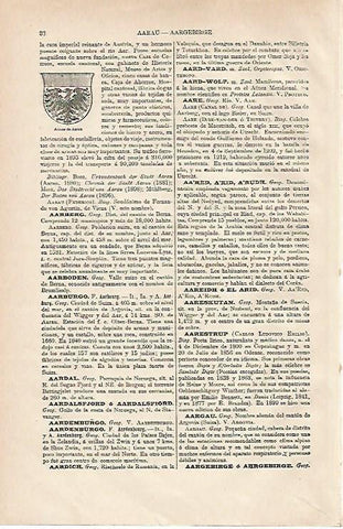 LAMINA ESPASA 13090: Escudo de armas de Aarau