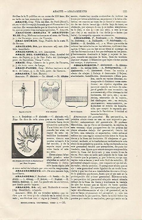 LAMINA ESPASA 13108: Emblemas con espadas