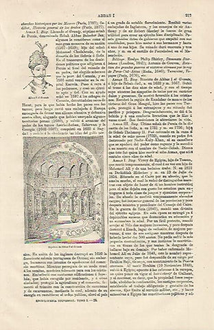 LAMINA ESPASA 13125: Sepulcro de Abbas I el Grande
