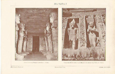 LAMINA ESPASA 13206: Abu Simbel Egipto