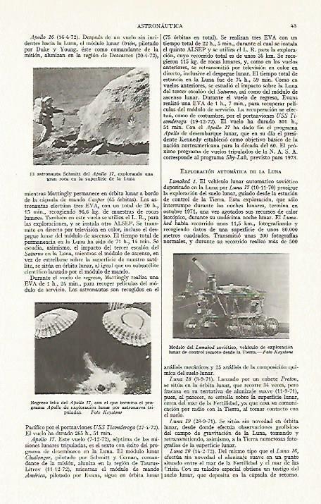 LAMINA ESPASA 13227: Astronauta Schmitt en el Appollo 17