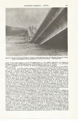LAMINA ESPASA 13398: Autopista A-17 kilometro 62