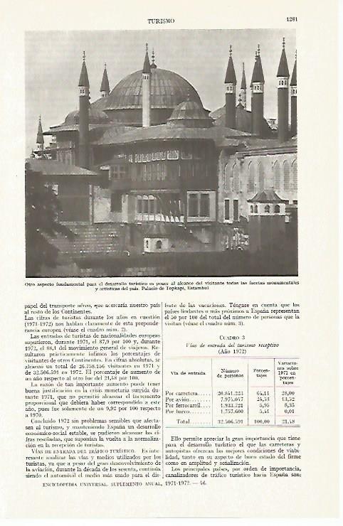 LAMINA ESPASA 13530: Palacio de Topkapi en Estambul