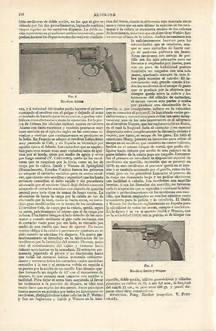 LAMINA ESPASA 13553: Revolver Adams y revolver Smith y Wesson