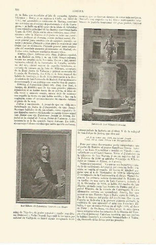 LAMINA ESPASA 13587: Estatua de Jose Ribera en Valencia