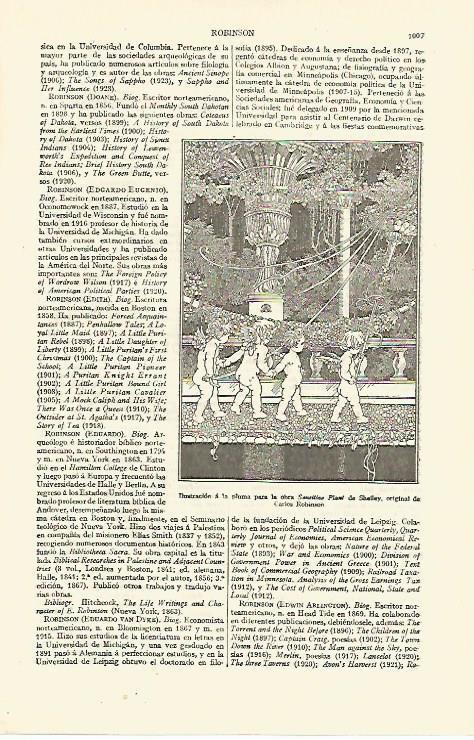 LAMINA ESPASA 13689: Ilustracion de C. Robinson