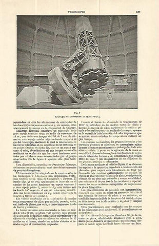 LAMINA ESPASA 13766: Telescopio del observatorio de Mount Wilson