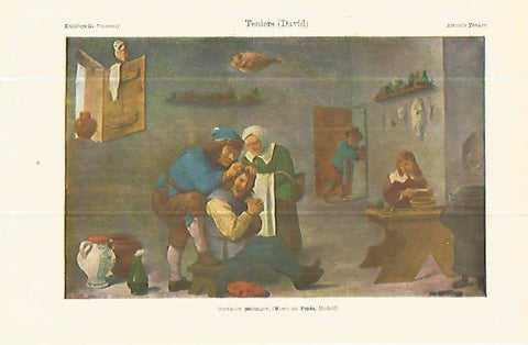 LAMINA ESPASA 13815: Operacion quirurgica por D. Teniers