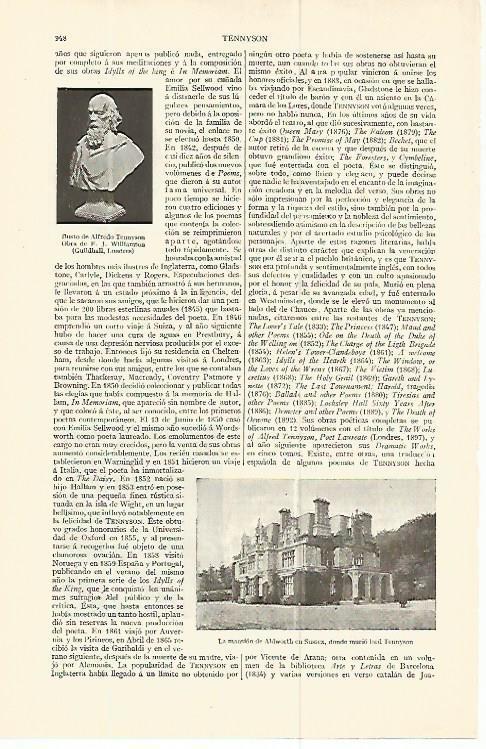 LAMINA ESPASA 13826: Mansion de Aldworth en Sussex