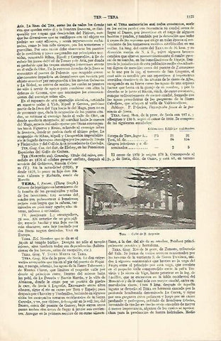 LAMINA ESPASA 13844: Calle de Tera Soria