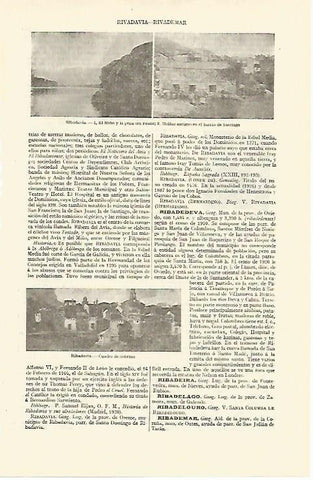 LAMINA ESPASA 13579: Ribadavia Orense