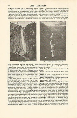 LAMINA ESPASA 13148: Cascada del Aber Francia