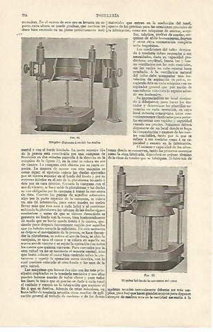 LAMINA ESPASA 1302: Maquinas para toneleria