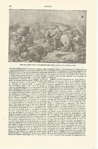 LAMINA ESPASA 13593: Origen del apellido Giron en la batalla de Sacra por C. L. Ribera