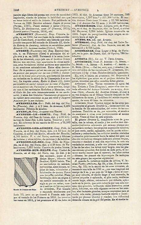 LAMINA ESPASA 13034: Escudo de Avesnes sur Helpe Francia