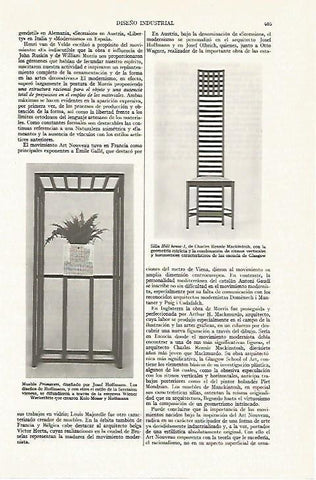 LAMINA ESPASA 13359: Silla Hill house-I y mueble Primavesi