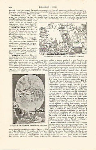 LAMINA ESPASA 13994: Los tejados de Paris por A. Robida