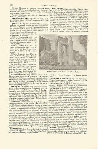 LAMINA ESPASA 13664: Restos de la iglesia de Ripalta Italia